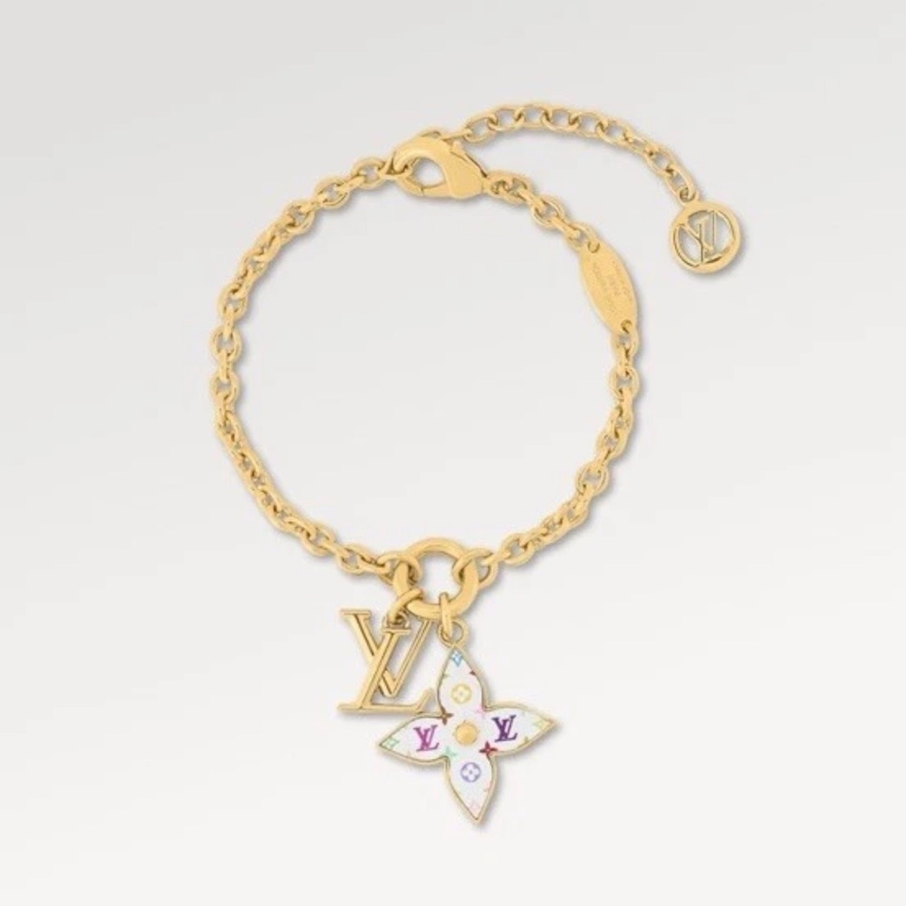 LV X TM Monogram Multicolor Bracelet!  New In Box!